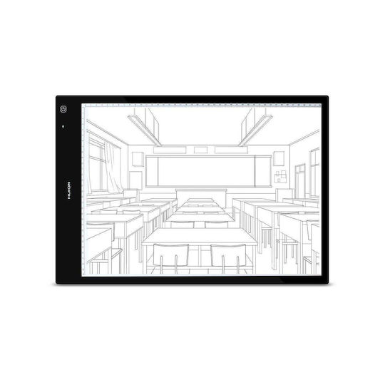 Huion Led Light Drawing Pad Lb3 1000 Lpi 855cd/m2 268lm Usb Black