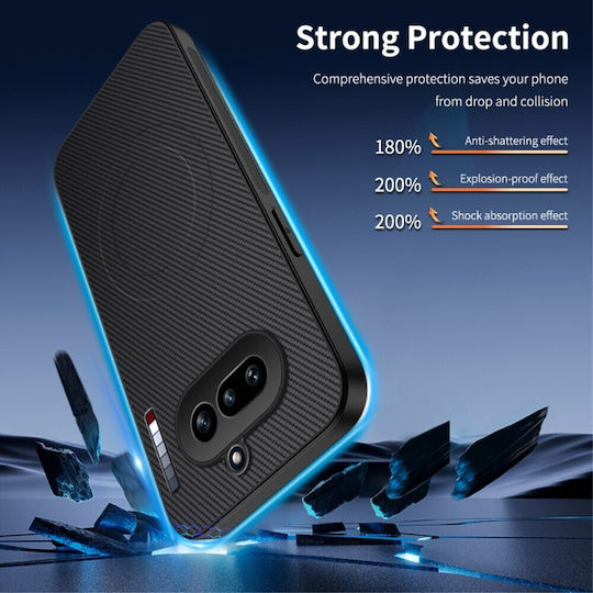 Wanlonfeng Back Cover Plastic Black (Nothing Phone (4a))