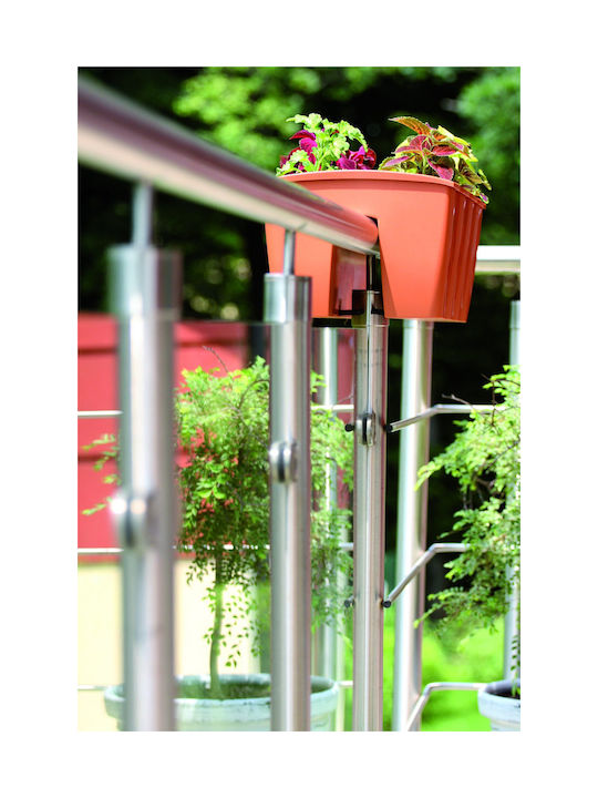 Prosperplast Ghiveci de Flori din Plastic Alb White