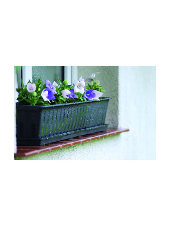 Prosperplast Ghiveci de Flori din Plastic Maro 14cm