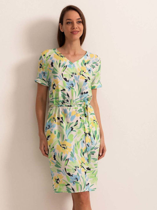 Sommer Mini Damenkleid Gelb