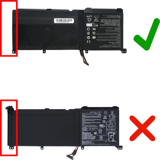 Съвместима Батерия за Asus Zenbook / ROG Asus Zenbook N501vw Rog G501vw Ux501vw G60v N501jw-1a