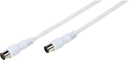 Antennenkabel Vivanco 48702 5m Weiß