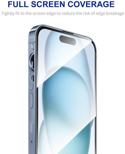 Enkay Full Face Tempered Glass (iPhone 15)