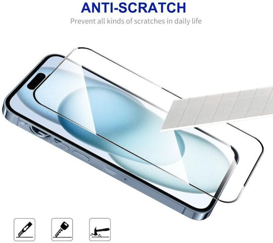 Enkay Full Face Tempered Glass (iPhone 15)