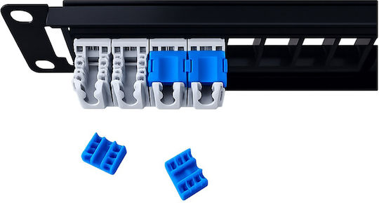 Keystone Module RJ45 77951 Cat 6a UTP Slim & Short Toolfree Grey DM131154