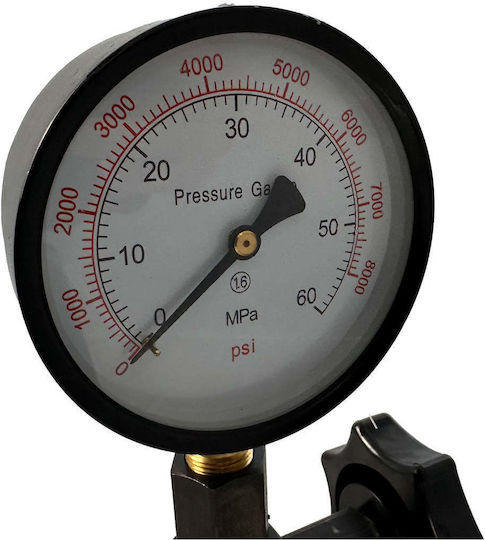Tester Ελέγχου Πίεσης Μπεκ Πετρελαίου 600bar Gebo Tools