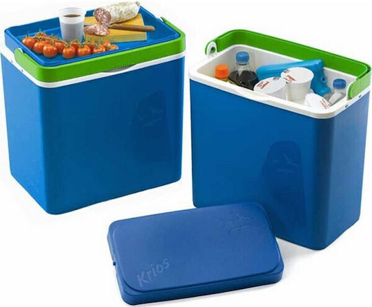 Velco Tragbares Kühlschrank 32lt Blau