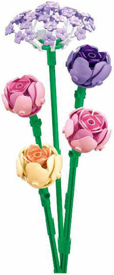 Sluban Building Blocks Pleyerid Peony For 10+ Years 187 Pieces