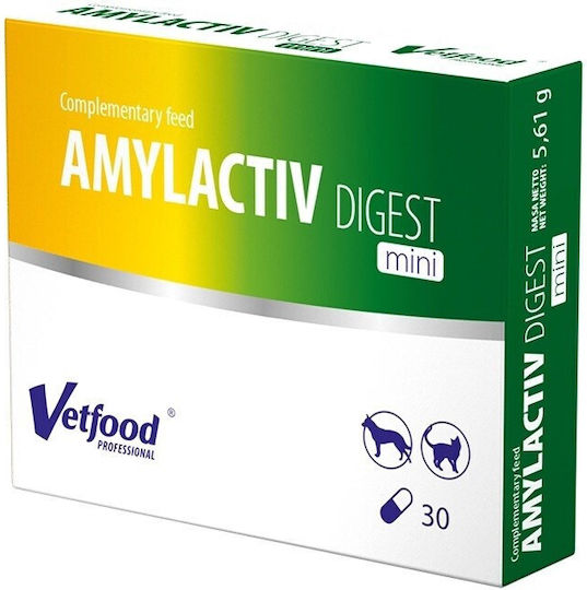Vetfood Πολυβιταμίνες Σκύλου και Γάτας σε Κάψουλες για Γαστρεντερικές Διαταραχές