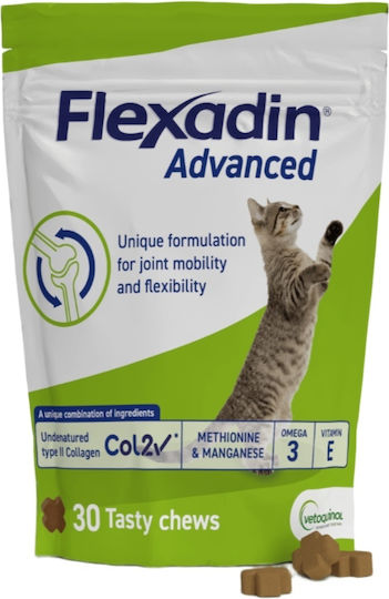 Vetoquinol Flexadin Advanced Multivitamine für Hunde und Katzen für Gelenke