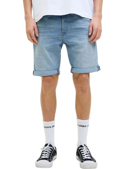 Jjirick Men's Denim Light Blue Bermuda Shorts