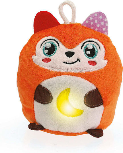 Baby Clementoni Baby Sleep Comforter Twinkle Twinkle Little Fox Fabric with Lights and Sounds for Newborns
