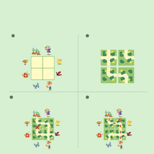 MiDeer Road Builders Animal Island Образователна Игра Образователни за 5+ години Години