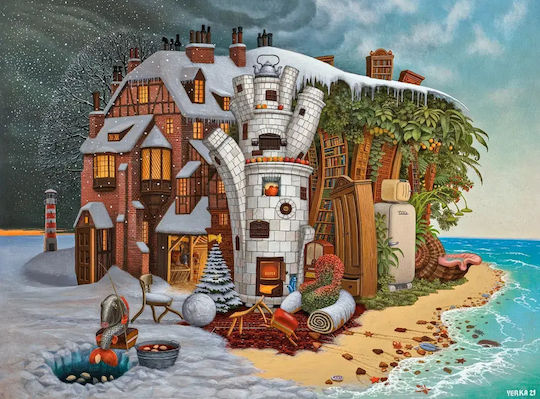 Christmas Eve Madeira Puzzle 2D 2000Stk.