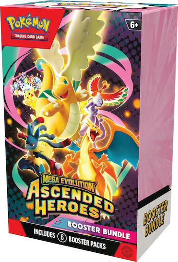 Pokemon Tcg Mega Evoluție Eroi Înălțați Booster Bundle 6 Boostere