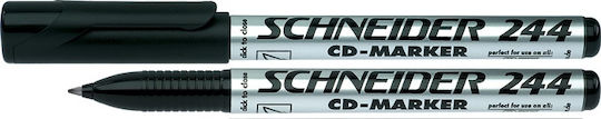 Schneider Μαρκαδόρος για CD/DVD Black 0.7mm