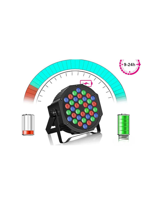 Decorative LED RGB Table Lamp 4pcs 17.5x17.5x9.5cm