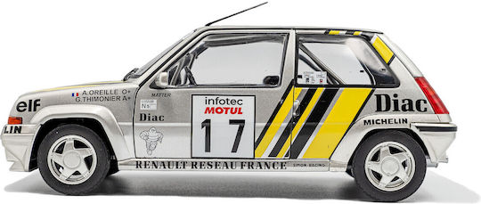 1/18 Renault Supercinque GT Turbo Nr.17 A. Oreille/G. Thimonier Winner Gr.N Rally Tour De Corse 1989