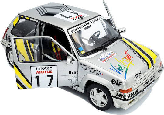 1/18 Renault Supercinque GT Turbo Nr.17 A. Oreille/G. Thimonier Winner Gr.N Rally Tour De Corse 1989