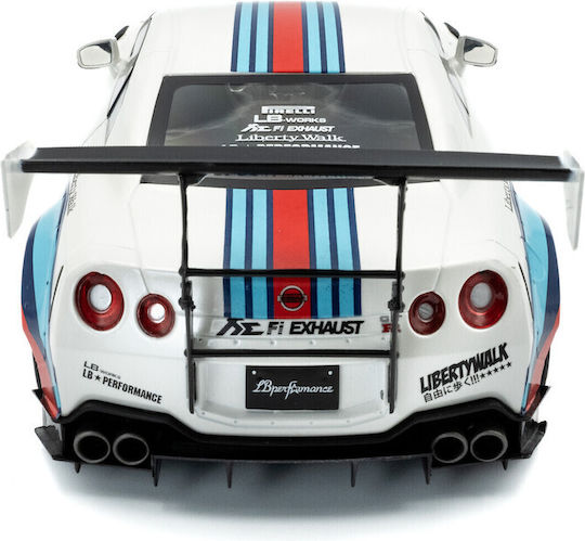 1/18 Liberty Walk Nissan Gt-r R35 W Body Kit Liberty Walk Type 2.0 M 2024 Martini Livery