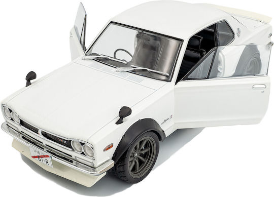 1/18 Nissan Skyline Gt-r C10 Hakosuka ''solido Works'' 1970 Peral White