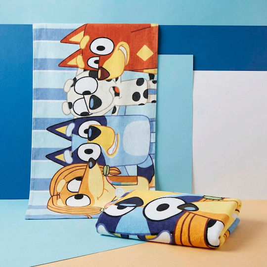 Bluey Microfibre Beach Towel