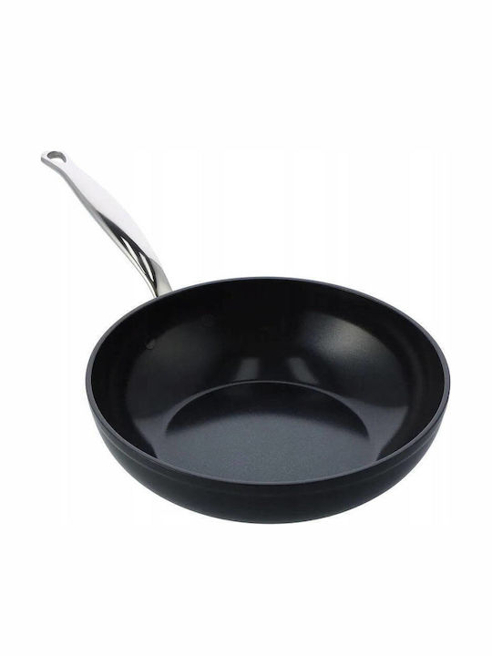 Green Pan Barcelona Pro Wok from Stainless Steel with Ceramic Coating 28cm