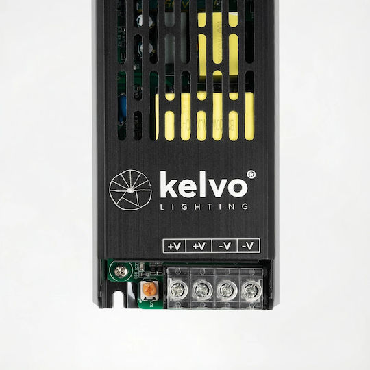 kelvo Adjustable LED Power Supply IP20 Power 200W with Output Voltage 12V