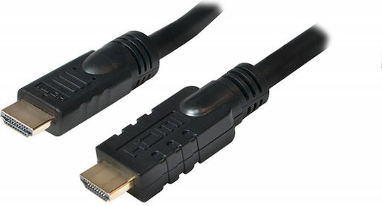 Logilink Hdmi Male Hdmi Male V1.4 20m Ethernet Active Black
