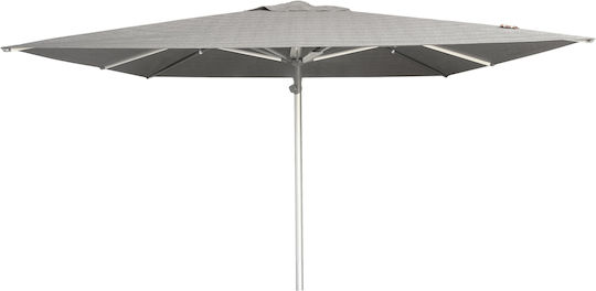 Gladell Aluminium-Garten- und Terrassen-Sonnenschirm Grau Gladell Aluminium-Garten- und Terrassen-Sonnenschirm Grau