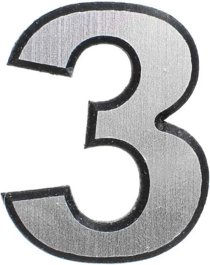 Self-adhesive Number "3" 4 Cm Preventa
