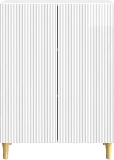 Μπουφές Ξύλινος Λευκό 66x34.5x90cm