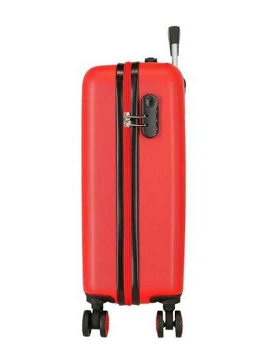 Disney Mickey Here Stars Kids Cabin Hard Multicolour Suitcase With 4 Wheels Height 55cm