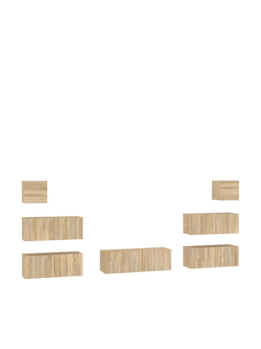 Wohnzimmer TV-Einheit Beige L100xB30xH30cm
