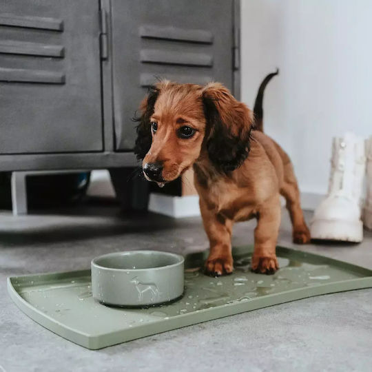 Hunter Ceramic Bowl Food for Dog 1.9lt 19.5cm in Beige Color