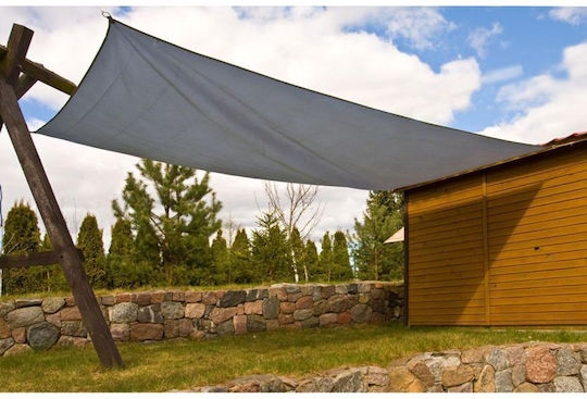 Saska Garden Rechteckiges Sonnensegel Grau 2x3m 160g/m²
