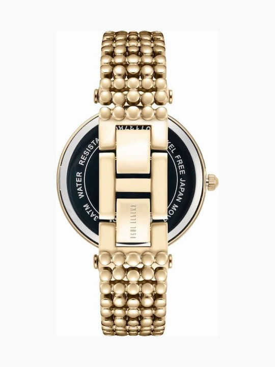 Paul Lorens Womens Watch 36mm Battery With Silver Metal Bracelet
