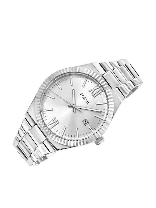 Fossil Scarlette Γυναικείο Ρολόι Μπαταρίας με Χρυσό Μεταλλικό Μπρασελέ
