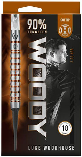 Harrows Woody Luke Woodhouse 2 Дартса 90% Softip