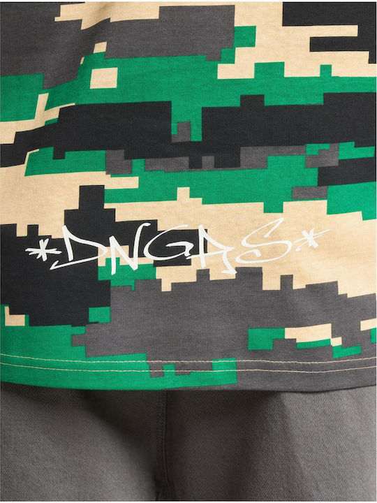 Sportliche Herrenbluse Pixelcamouflage