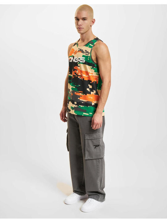 Sportliche Herrenbluse Pixelcamouflage