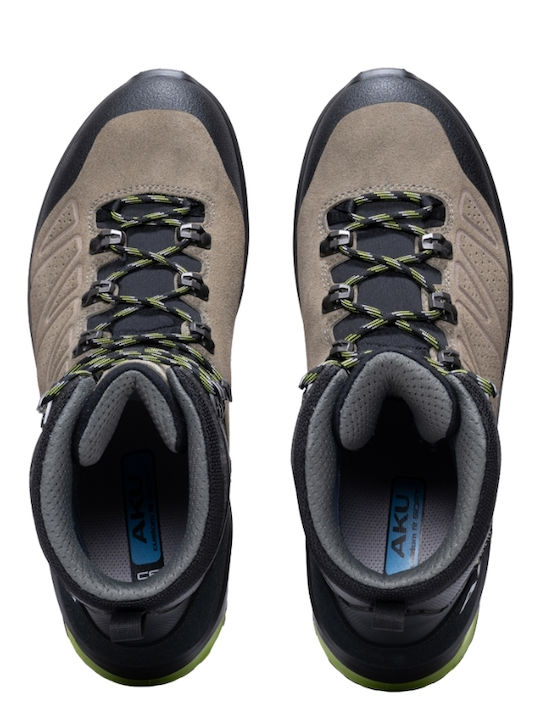 Aku Încălțăminte de Drumeție pentru Bărbați Tip Botine Impermeabile cu Membrană Gore-Tex Negre