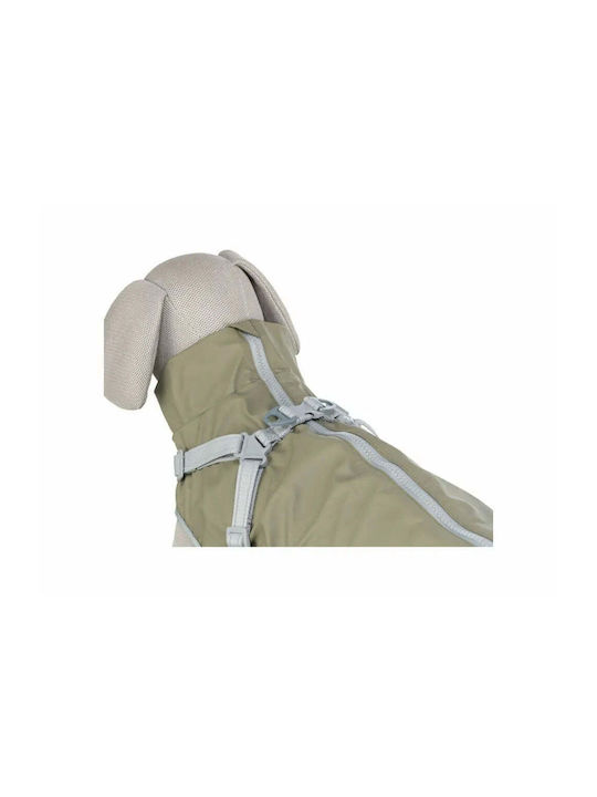 Trixie Green Dog Coat Small with 40cm Back Length