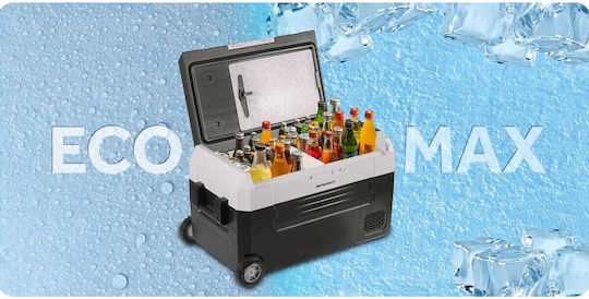 Icemax 400 Auto-Kühlschrank 32 Liter 2 Fächer Kühlung 20°C Heizung +20°C Schwarz
