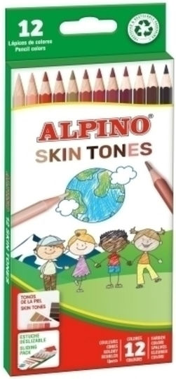 Alpino Buntstifte Mehrfarbig 12 Stück