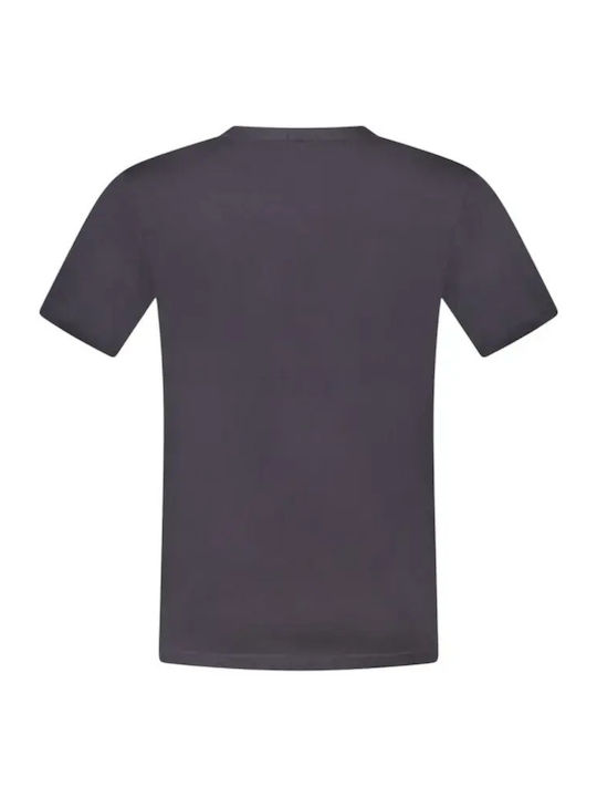 Polo Bluza Tricou Cu Mânecă Scurtă Albastru Închis