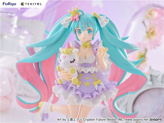 FuRyu Hatsune Miku Tenitol Hatsune Miku Yumekawa Принцеса Лавандова Версия Фигура