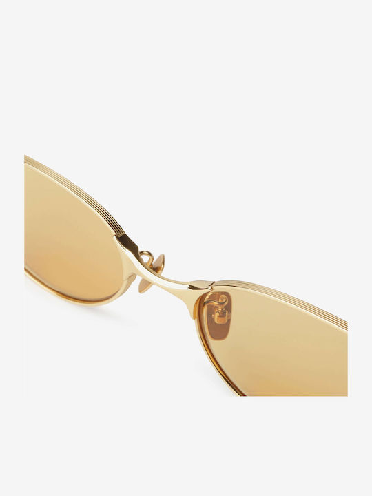 Projekt Produkt Unisex Sunglasses with Gold Metallic Frame 500304