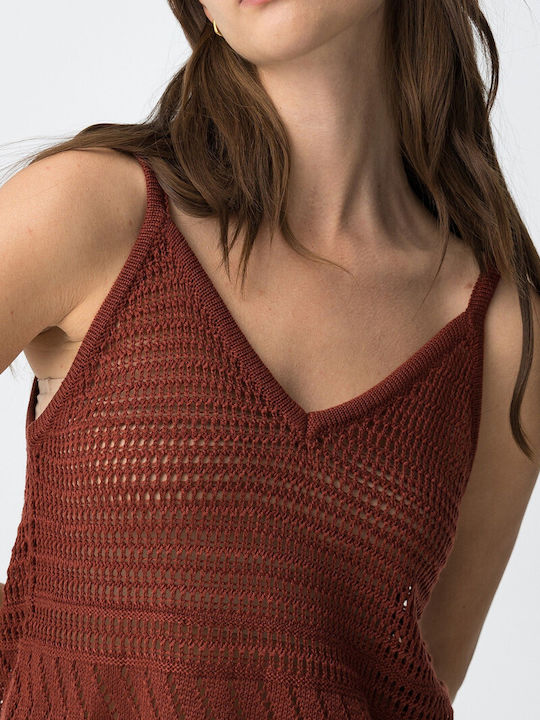 Damen Bluse Orange
